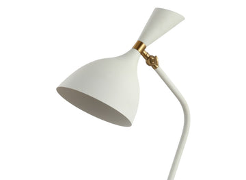 Albert 21.5" Iron Retro Mid Century LED Table Lamp - JONATHAN Y